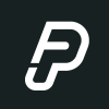 FP letter minimal logo design template
