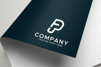 FP letter minimal logo design template Screenshot 4