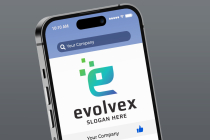 Pro Evolvex Letter E Logo Screenshot 4