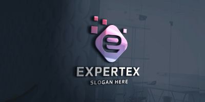 Expertex Letter E Logo