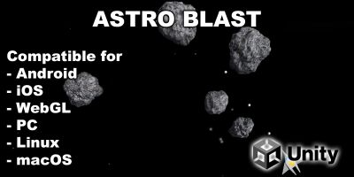 Astro Blast - Top-Down Unity Game Source Code