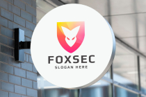 Fox Secure Logo Template Screenshot 1