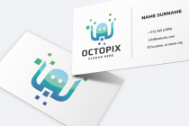 Octopus Pixel Logo Template Screenshot 4