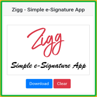 Zigg - Simple e-Signature App 