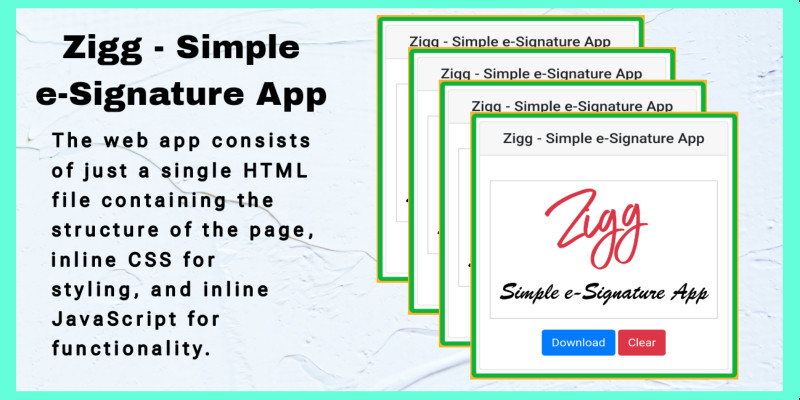 Zigg - Simple e-Signature App 