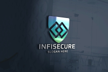 Infinity Secure Logo Template Screenshot 1