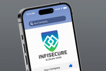 Infinity Secure Logo Template Screenshot 4