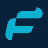 F or FT letter mark logo design template