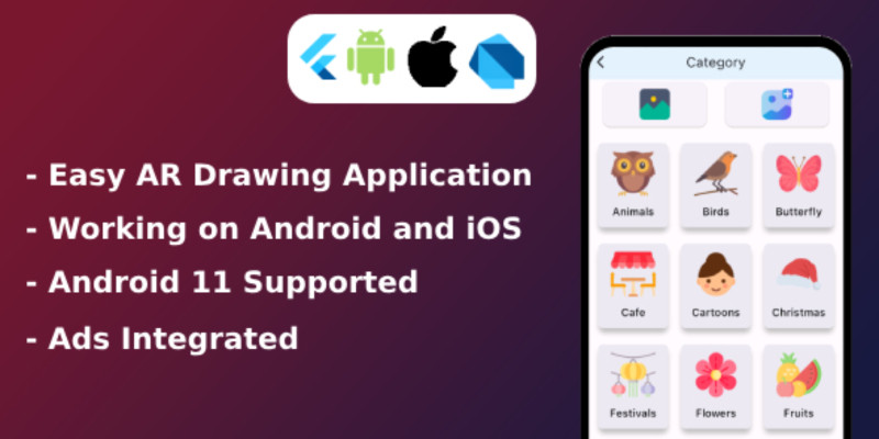 AR Drawing - Flutter Application