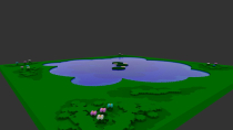 Voxel Pond - 3D Object Screenshot 4