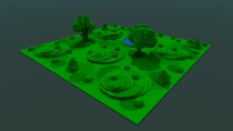 Fountain Park Voxel - 3D Object Screenshot 5