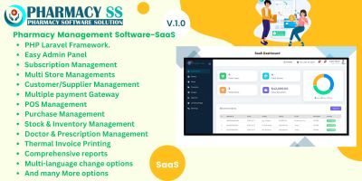 Pharmacy Management Software - SaaS