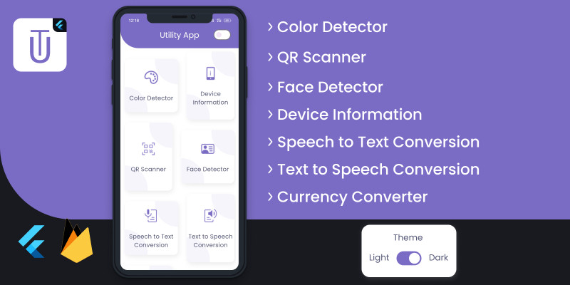 Utility App - Flutter