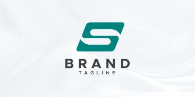 S Letter Minimal Logo Design Template