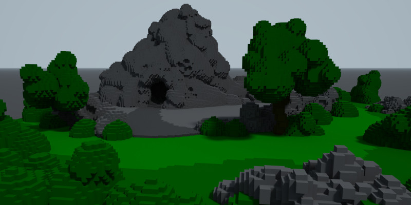 Hidden Cave Voxel 