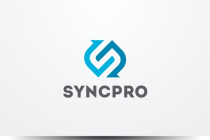 Sync Pro Letter S Vector Logo Design Template Screenshot 3