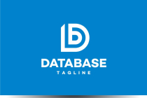 Data Base Letter DB vector logo template Screenshot 2