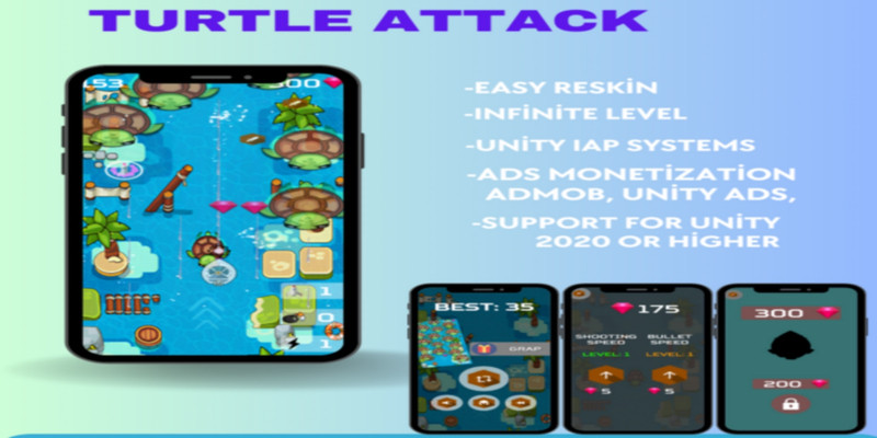 Turtle Attack - Unity Complete Project