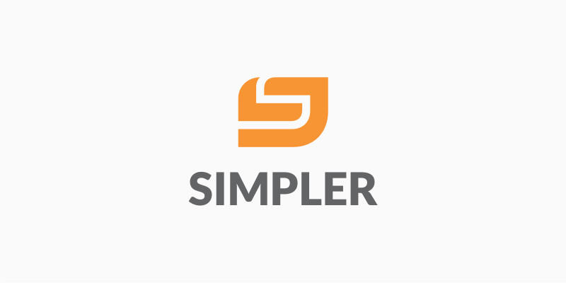 Simpler Letter S logo design template