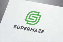 Supermaze Letter S vector logo design Screenshot 1