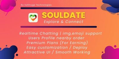 SoulDate - Flutter Dating Application