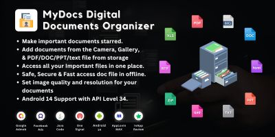 MyDocs Digital Documents Organizer Android
