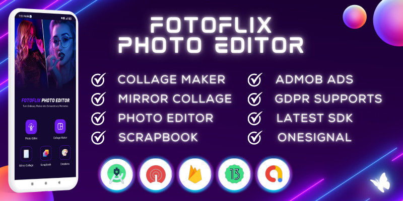 Fotoflix Photo Editor - Android App Source Code