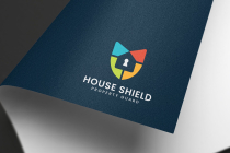 House Safety Shield Logo Design Template Screenshot 2