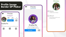 Profile Image Border DP Maker Android Screenshot 2
