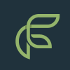 F Letter Nature Eco Logo Design Template