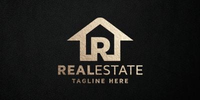 Real Estate Letter R Logo