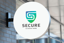 Secure Shield Letter S Logo Screenshot 2