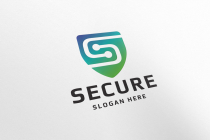 Secure Shield Letter S Logo Screenshot 3