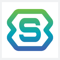 Smart Hexa Letter S Logo