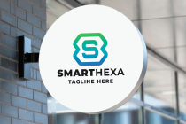 Smart Hexa Letter S Logo Screenshot 2