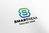 Smart Hexa Letter S Logo Screenshot 3