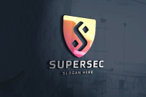 Professional Super Secure Letter S Logo Screenshot 1