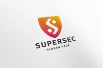 Professional Super Secure Letter S Logo Screenshot 3