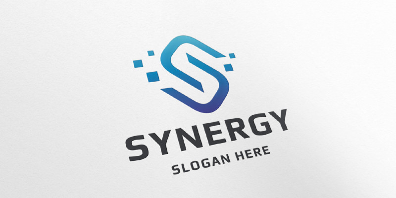 Synergy Business Letter S Logo