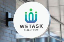 Wetask Letter W Logo Screenshot 2