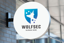 Wolf Secure Shield Logo Screenshot 2