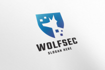 Wolf Secure Shield Logo Screenshot 3