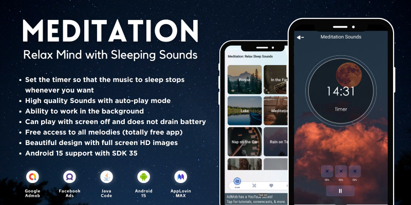 Meditation Relax Sleep Sounds Android