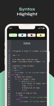 Code Editor - Android App Template Screenshot 5