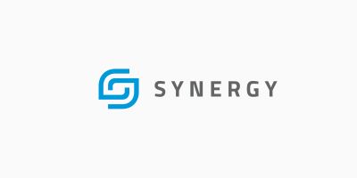 Synergy Letter S logo design template
