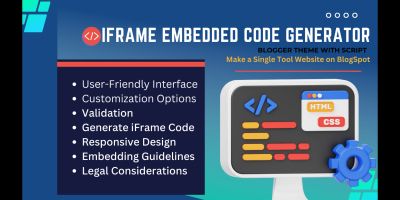 iFrame Embedded Code Generator Script