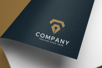 Diamond Pen Logo Design Template Screenshot 2