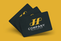 H or HP letter minimal logo design template Screenshot 2