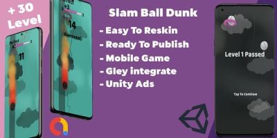 Slam Ball Dunk - Unity Template