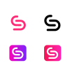  Letter S Professional Logo  Design